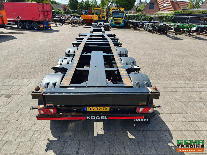 Konteinerveduk/ Tõstukiga poolhaagis Kögel PORT 40 SIMPLEX 20 3-Assen SAF - Schijfremmen - 2x20FT/30FT/40FT - Achterschuiver: pilt 7