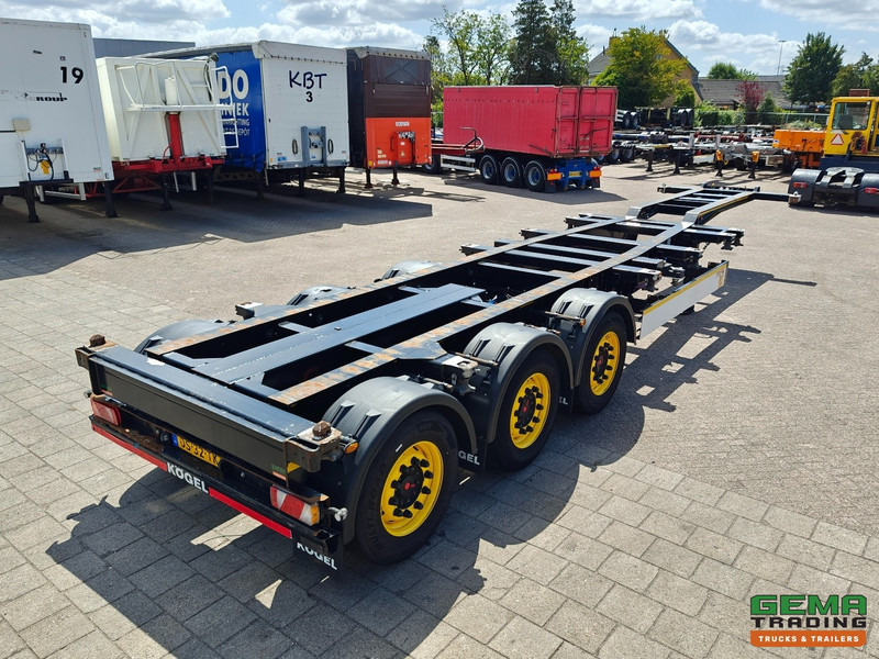 Kögel PORT 40 SIMPLEX 20 3-Assen SAF - Schijfremmen - 2x20FT/30FT/40FT - Achterschuiver - Konteinerveduk/ Tõstukiga poolhaagis: pilt 5 Kögel PORT 40 SIMPLEX 20 3-Assen SAF - Schijfremmen - 2x20FT/30FT/40FT - Achterschuiver - Konteinerveduk/ Tõstukiga poolhaagis: pilt 5