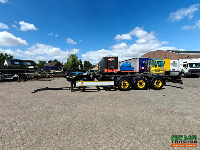 Konteinerveduk/ Tõstukiga poolhaagis Kögel PORT 40 SIMPLEX 20 3-Assen SAF - Schijfremmen - 2x20FT/30FT/40FT - Achterschuiver: pilt 17