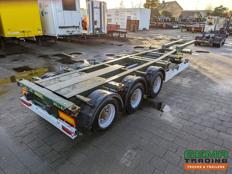 Krone SD 27 3-Assen BPW Backslider - DrumBrakes - 20 2x20FT/30/40FT - 10+ Units in Stock (O1931) - Konteinerveduk/ Tõstukiga poolhaagis: pilt 1 Krone SD 27 3-Assen BPW Backslider - DrumBrakes - 20 2x20FT/30/40FT - 10+ Units in Stock (O1931) - Konteinerveduk/ Tõstukiga poolhaagis: pilt 1