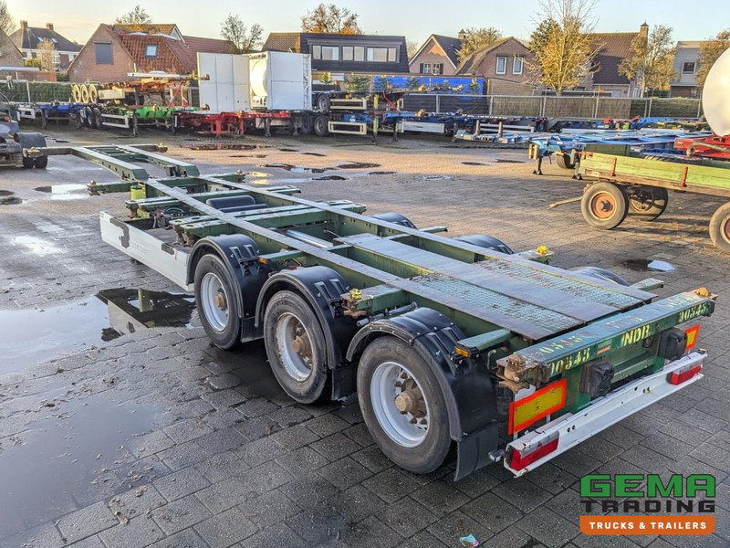 Krone SD 27 3-Assen BPW Backslider - DrumBrakes - 20 2x20FT/30/40FT - 10+ Units in Stock (O1931) - Konteinerveduk/ Tõstukiga poolhaagis: pilt 4 Krone SD 27 3-Assen BPW Backslider - DrumBrakes - 20 2x20FT/30/40FT - 10+ Units in Stock (O1931) - Konteinerveduk/ Tõstukiga poolhaagis: pilt 4