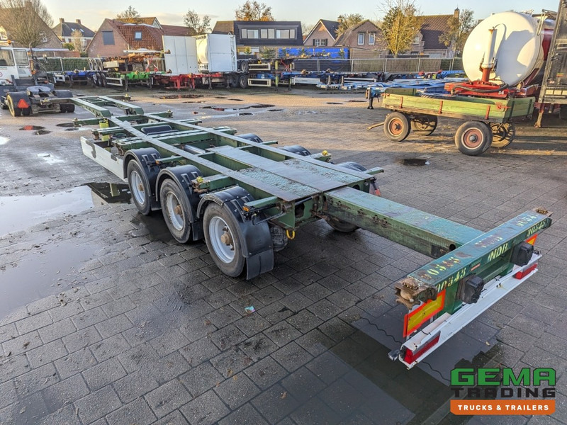 Krone SD 27 3-Assen BPW Backslider - DrumBrakes - 20 2x20FT/30/40FT - 10+ Units in Stock (O1931) - Konteinerveduk/ Tõstukiga poolhaagis: pilt 5 Krone SD 27 3-Assen BPW Backslider - DrumBrakes - 20 2x20FT/30/40FT - 10+ Units in Stock (O1931) - Konteinerveduk/ Tõstukiga poolhaagis: pilt 5