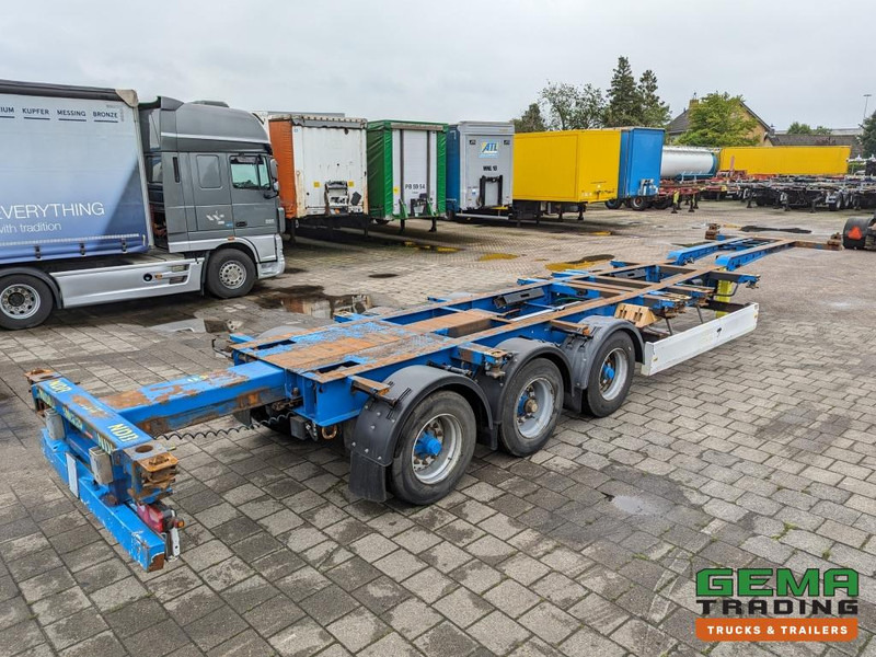 Krone SD 27 3-Assen BPW DrumBrakes - 5280kg - 1x 20FT 2x 20FT 30FT 40FT (O1867) - Konteinerveduk/ Tõstukiga poolhaagis: pilt 1 Krone SD 27 3-Assen BPW DrumBrakes - 5280kg - 1x 20FT 2x 20FT 30FT 40FT (O1867) - Konteinerveduk/ Tõstukiga poolhaagis: pilt 1
