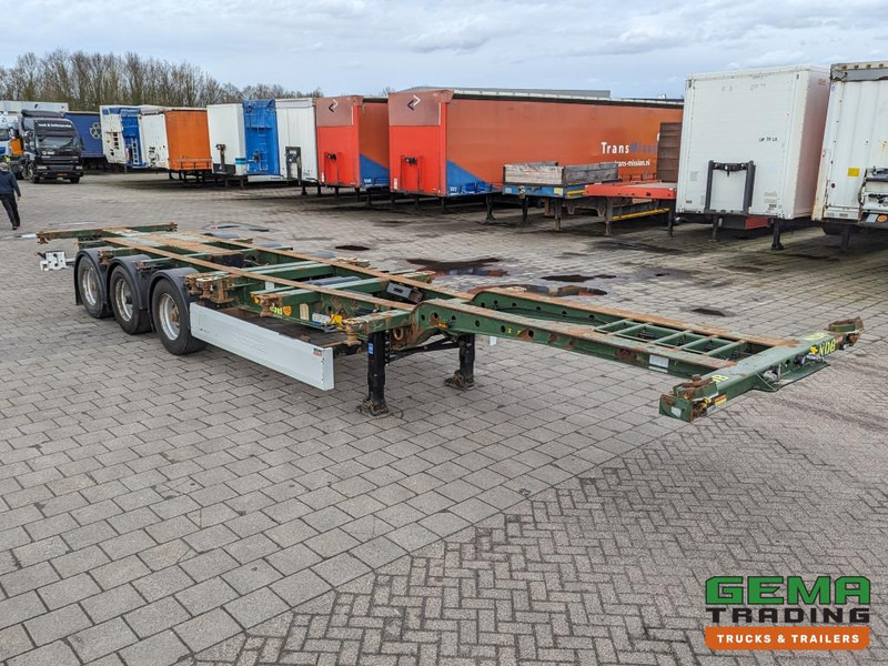Krone SD 27 3-Assen BPW RearSlider - DrumBrakes - 5280kg - Konteinerveduk/ Tõstukiga poolhaagis: pilt 4 Krone SD 27 3-Assen BPW RearSlider - DrumBrakes - 5280kg - Konteinerveduk/ Tõstukiga poolhaagis: pilt 4