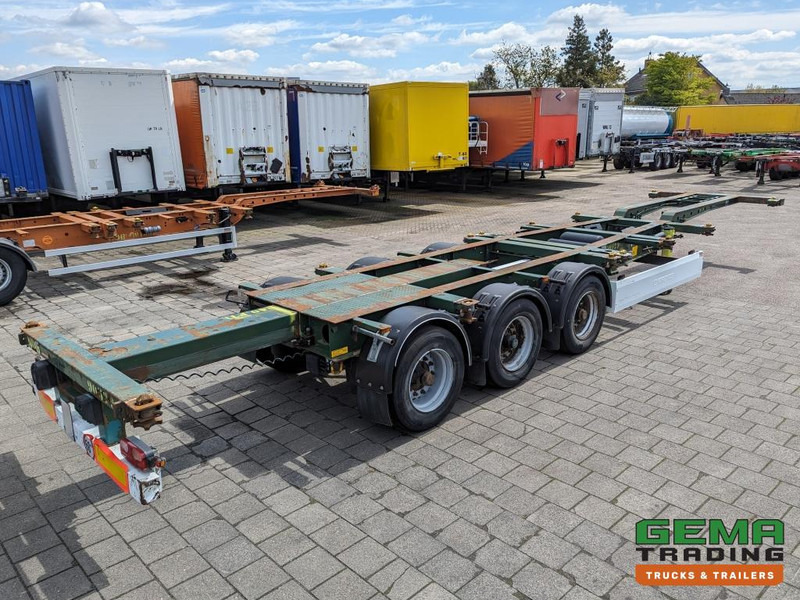 Krone SD 27 3-Assen BPW RearSlider - DrumBrakes - 5280kg (O1852) - Konteinerveduk/ Tõstukiga poolhaagis: pilt 2 Krone SD 27 3-Assen BPW RearSlider - DrumBrakes - 5280kg (O1852) - Konteinerveduk/ Tõstukiga poolhaagis: pilt 2