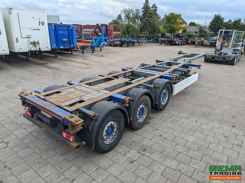 Krone SDC 27 3-Assen SAF - Lift as - Schijfremmen - Achterschuiver - 20 2x20FT/30/40FT - Konteinerveduk/ Tõstukiga poolhaagis: pilt 4 Krone SDC 27 3-Assen SAF - Lift as - Schijfremmen - Achterschuiver - 20 2x20FT/30/40FT - Konteinerveduk/ Tõstukiga poolhaagis: pilt 4