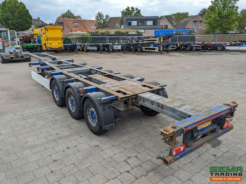 Krone SDC 27 3-Assen SAF - Lift as - Schijfremmen - Achterschuiver - 20 2x20FT/30/40FT - Konteinerveduk/ Tõstukiga poolhaagis: pilt 5 Krone SDC 27 3-Assen SAF - Lift as - Schijfremmen - Achterschuiver - 20 2x20FT/30/40FT - Konteinerveduk/ Tõstukiga poolhaagis: pilt 5