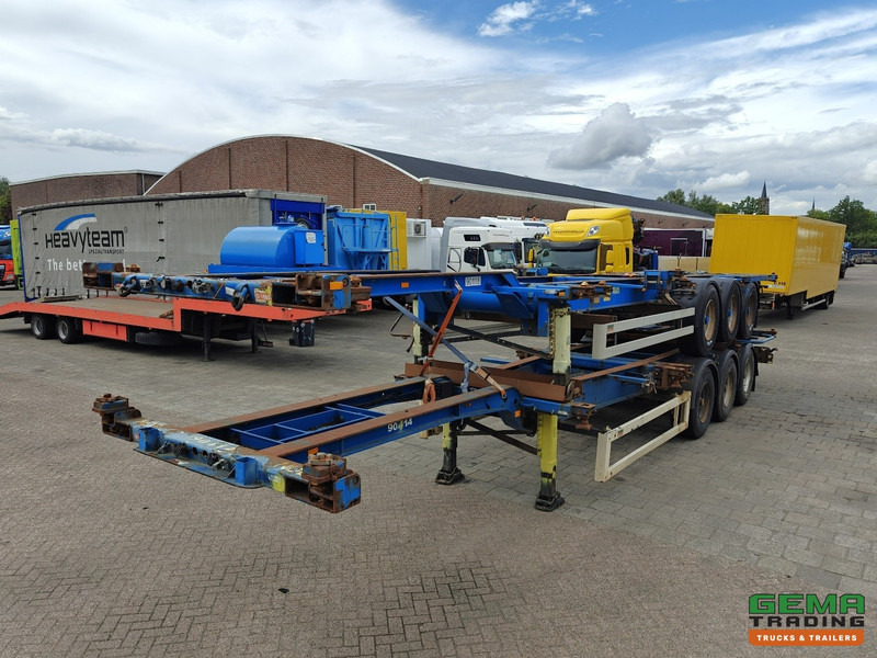 Krone SDC 27 3-assen BPW - DrumBrakes - 4700KG - 2x 20FT 1x 30FT 1x40FT - Pakket van 2 - Konteinerveduk/ Tõstukiga poolhaagis: pilt 2 Krone SDC 27 3-assen BPW - DrumBrakes - 4700KG - 2x 20FT 1x 30FT 1x40FT - Pakket van 2 - Konteinerveduk/ Tõstukiga poolhaagis: pilt 2