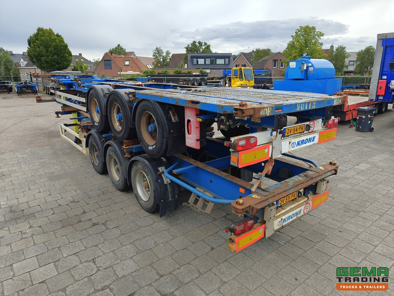 Krone SDC 27 3-assen BPW - DrumBrakes - 4700KG - 2x 20FT 1x 30FT 1x40FT - Pakket van 2 - Konteinerveduk/ Tõstukiga poolhaagis: pilt 3 Krone SDC 27 3-assen BPW - DrumBrakes - 4700KG - 2x 20FT 1x 30FT 1x40FT - Pakket van 2 - Konteinerveduk/ Tõstukiga poolhaagis: pilt 3