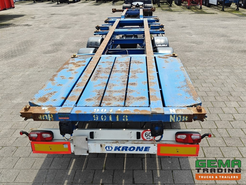 Krone SDC 27 3 assen BPW - DrumBrakes - 5340KG - 2x 20FT 1x 30FT 1x40FT - NL kenteken - Konteinerveduk/ Tõstukiga poolhaagis: pilt 5 Krone SDC 27 3 assen BPW - DrumBrakes - 5340KG - 2x 20FT 1x 30FT 1x40FT - NL kenteken - Konteinerveduk/ Tõstukiga poolhaagis: pilt 5