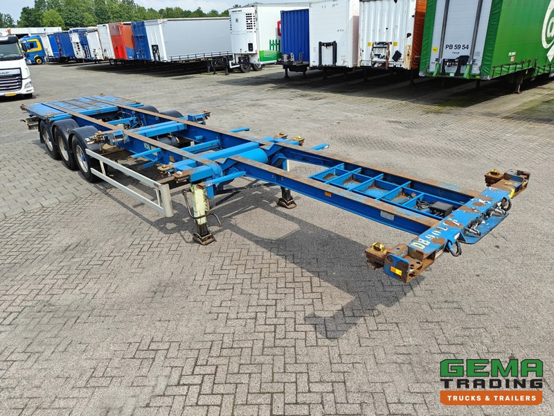 Krone SDC 27 3 assen BPW - DrumBrakes - 5340KG - 2x 20FT 1x 30FT 1x40FT - NL kenteken - Konteinerveduk/ Tõstukiga poolhaagis: pilt 4 Krone SDC 27 3 assen BPW - DrumBrakes - 5340KG - 2x 20FT 1x 30FT 1x40FT - NL kenteken - Konteinerveduk/ Tõstukiga poolhaagis: pilt 4