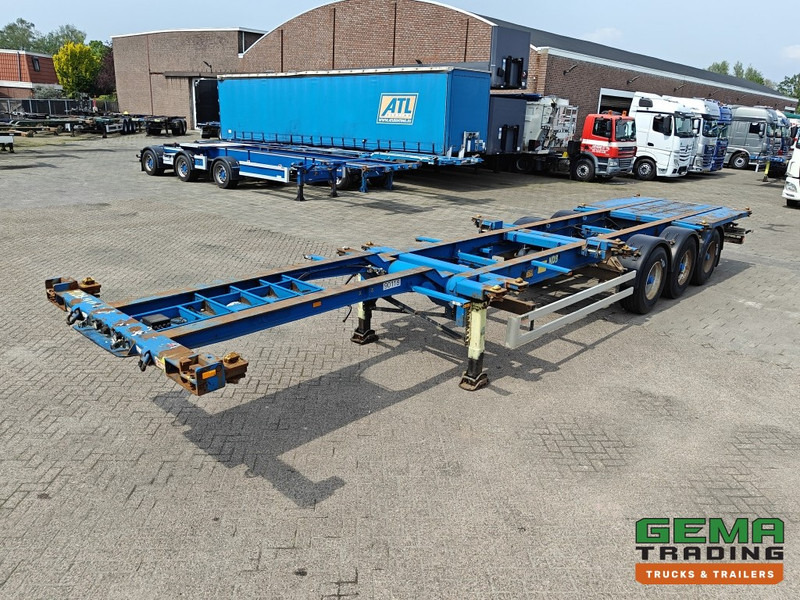 Krone SDC 27 3 assen BPW - DrumBrakes - 5340KG - 2x 20FT 1x 30FT 1x40FT - NL kenteken - Konteinerveduk/ Tõstukiga poolhaagis: pilt 2 Krone SDC 27 3 assen BPW - DrumBrakes - 5340KG - 2x 20FT 1x 30FT 1x40FT - NL kenteken - Konteinerveduk/ Tõstukiga poolhaagis: pilt 2