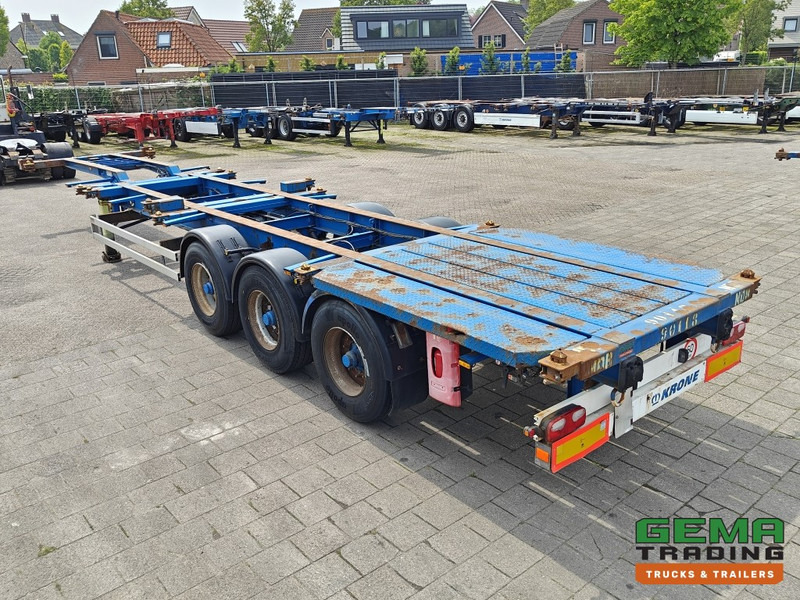 Krone SDC 27 3 assen BPW - DrumBrakes - 5340KG - 2x 20FT 1x 30FT 1x40FT - NL kenteken - Konteinerveduk/ Tõstukiga poolhaagis: pilt 3 Krone SDC 27 3 assen BPW - DrumBrakes - 5340KG - 2x 20FT 1x 30FT 1x40FT - NL kenteken - Konteinerveduk/ Tõstukiga poolhaagis: pilt 3