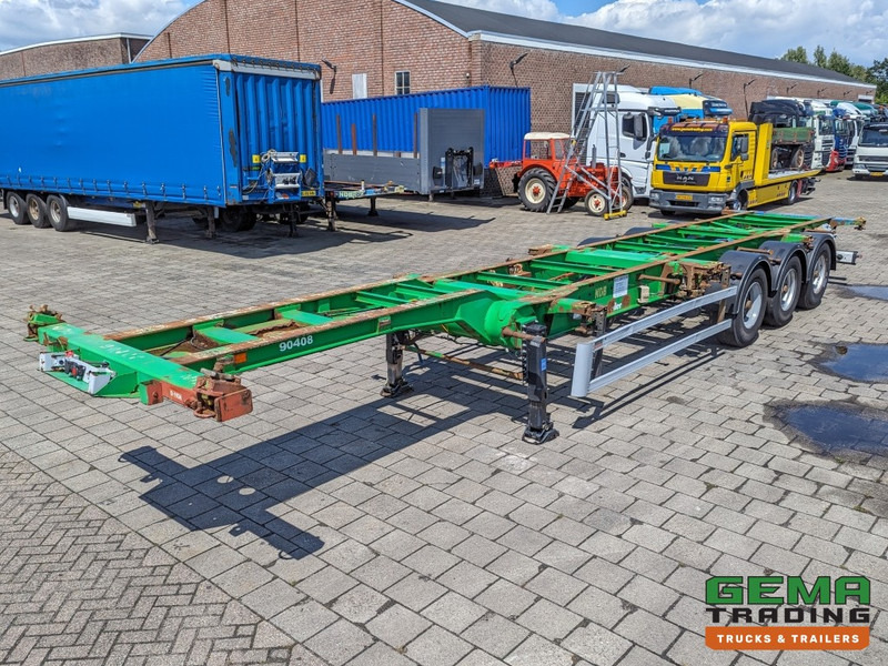 Lecitrailer 3-Assen BPW DrumBrakes - Lift-As - 4800kg (O1934) - Konteinerveduk/ Tõstukiga poolhaagis: pilt 1 Lecitrailer 3-Assen BPW DrumBrakes - Lift-As - 4800kg (O1934) - Konteinerveduk/ Tõstukiga poolhaagis: pilt 1