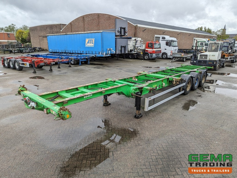 Lecitrailer 3E20-PC.HC 3-Assen BPW Lift-As - 4800kg - 1x 20FT 2x20FT 1x30FT 1x40FT (O1774) - Konteinerveduk/ Tõstukiga poolhaagis: pilt 2 Lecitrailer 3E20-PC.HC 3-Assen BPW Lift-As - 4800kg - 1x 20FT 2x20FT 1x30FT 1x40FT (O1774) - Konteinerveduk/ Tõstukiga poolhaagis: pilt 2