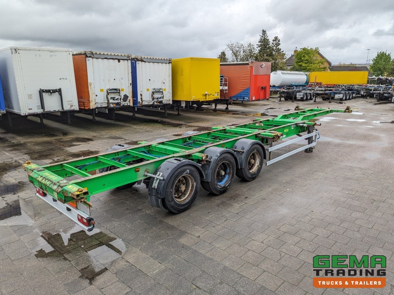 Lecitrailer 3E20-PC.HC 3-Assen BPW Lift-As - 4800kg - 1x 20FT 2x20FT 1x30FT 1x40FT (O1774) - Konteinerveduk/ Tõstukiga poolhaagis: pilt 1 Lecitrailer 3E20-PC.HC 3-Assen BPW Lift-As - 4800kg - 1x 20FT 2x20FT 1x30FT 1x40FT (O1774) - Konteinerveduk/ Tõstukiga poolhaagis: pilt 1