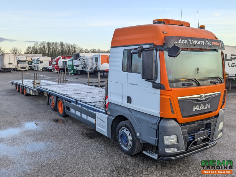 MAN TGX 26.500 6x2/4 LL Euro6 - Retarder + Recker FZ3 3-Assige Aanhanger - Uitschuifbaar - Treilerveoauto: pilt 3 MAN TGX 26.500 6x2/4 LL Euro6 - Retarder + Recker FZ3 3-Assige Aanhanger - Uitschuifbaar - Treilerveoauto: pilt 3