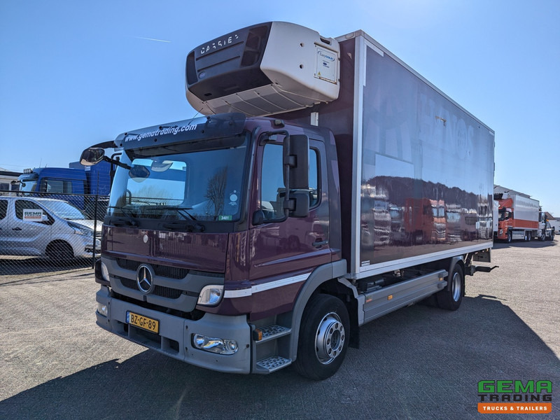 Mercedes-Benz ATEGO 1222 L 4x2 Dagcab Euro5 - Koel-Vriesbak 6.3M - Carrier Supra 950MT + Laadklep 2000KG - Zijdeuren - Külmutiga veoauto: pilt 1 Mercedes-Benz ATEGO 1222 L 4x2 Dagcab Euro5 - Koel-Vriesbak 6.3M - Carrier Supra 950MT + Laadklep 2000KG - Zijdeuren - Külmutiga veoauto: pilt 1