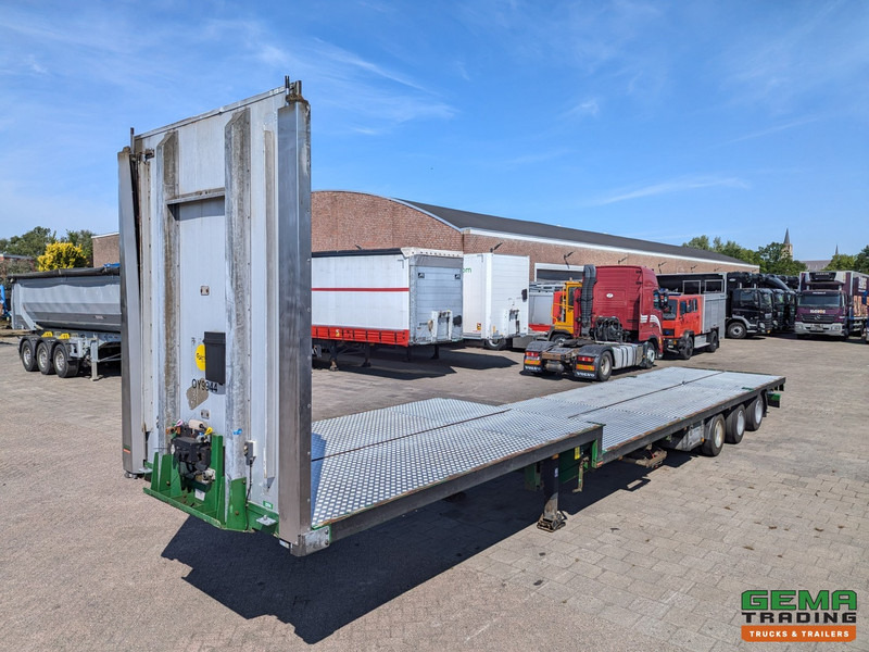 Pacton SXD3 3-Assen - Semi Dieplader - Hydr. Steunpoten - Traanplaat vloer - 3e as naloop gestuurd - Madal platvormpoolhaagis: pilt 1 Pacton SXD3 3-Assen - Semi Dieplader - Hydr. Steunpoten - Traanplaat vloer - 3e as naloop gestuurd - Madal platvormpoolhaagis: pilt 1