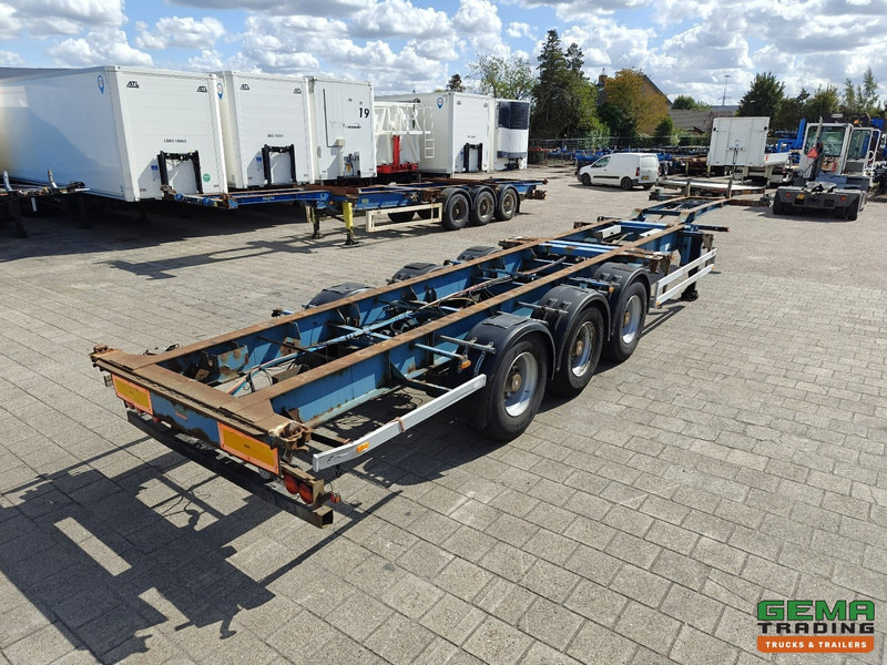 Pacton T3-007 3-Assen SAF - Trommelremmen - Lift As - Vast - Alle Aansluitingen - 4700KG - Konteinerveduk/ Tõstukiga poolhaagis: pilt 1 Pacton T3-007 3-Assen SAF - Trommelremmen - Lift As - Vast - Alle Aansluitingen - 4700KG - Konteinerveduk/ Tõstukiga poolhaagis: pilt 1