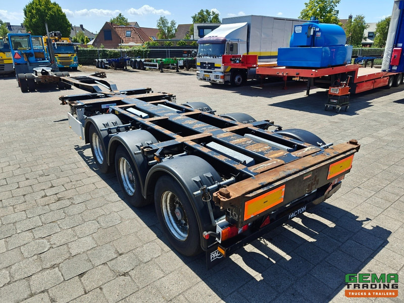 Pacton T3-010 3-Assen SAF - MULTI - Trommelremmen - LiftAs - 3x Uitschuifbaar - Konteinerveduk/ Tõstukiga poolhaagis: pilt 2 Pacton T3-010 3-Assen SAF - MULTI - Trommelremmen - LiftAs - 3x Uitschuifbaar - Konteinerveduk/ Tõstukiga poolhaagis: pilt 2