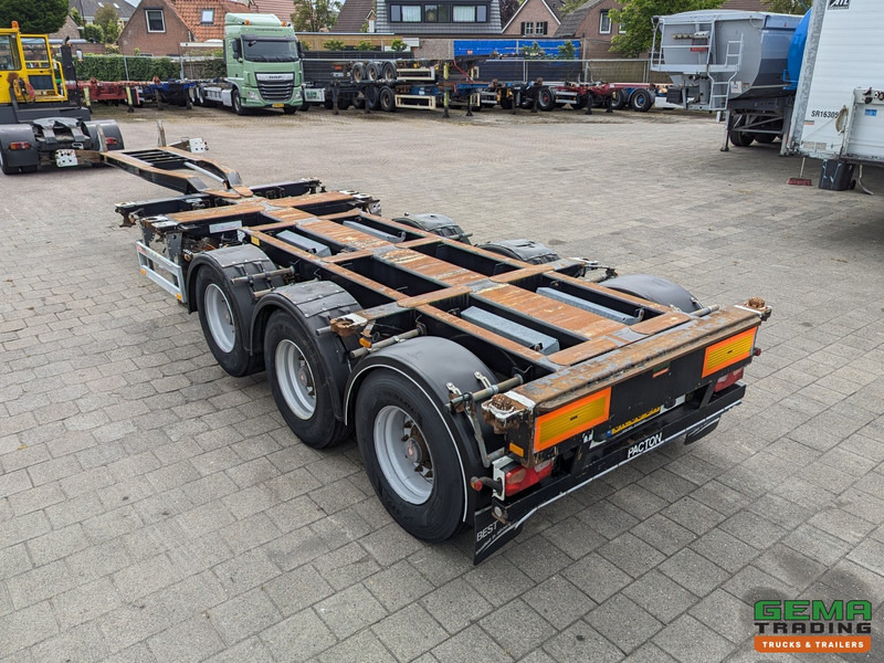 Pacton T3-010 3-Assen SAF - MULTI - Trommelremmen - LiftAs - 3x Uitschuifbaar - Konteinerveduk/ Tõstukiga poolhaagis: pilt 4 Pacton T3-010 3-Assen SAF - MULTI - Trommelremmen - LiftAs - 3x Uitschuifbaar - Konteinerveduk/ Tõstukiga poolhaagis: pilt 4