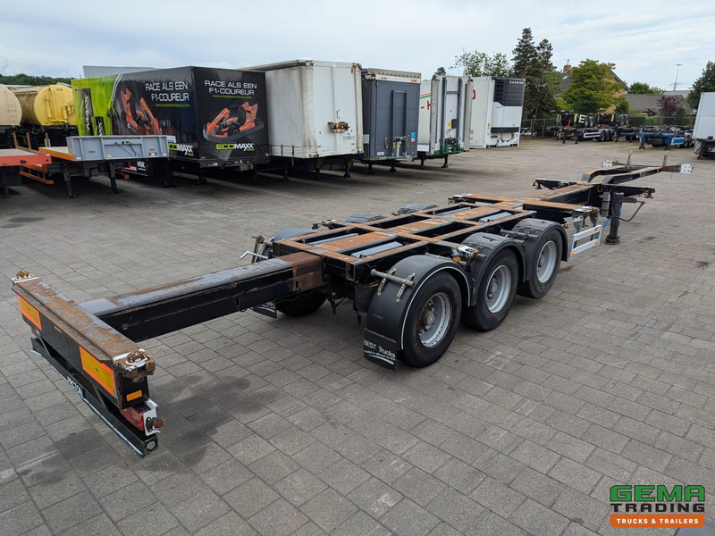 Pacton T3-010 3-Assen SAF - MULTI - Trommelremmen - LiftAs - 3x Uitschuifbaar - Konteinerveduk/ Tõstukiga poolhaagis: pilt 1 Pacton T3-010 3-Assen SAF - MULTI - Trommelremmen - LiftAs - 3x Uitschuifbaar - Konteinerveduk/ Tõstukiga poolhaagis: pilt 1