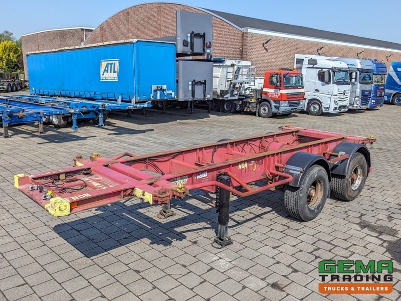 SHLADOT SD-901M 2-Assen ROR DrumBrakes - SteelSuspension - 20FT Connection (O1870) - Konteinerveduk/ Tõstukiga poolhaagis: pilt 1 SHLADOT SD-901M 2-Assen ROR DrumBrakes - SteelSuspension - 20FT Connection (O1870) - Konteinerveduk/ Tõstukiga poolhaagis: pilt 1
