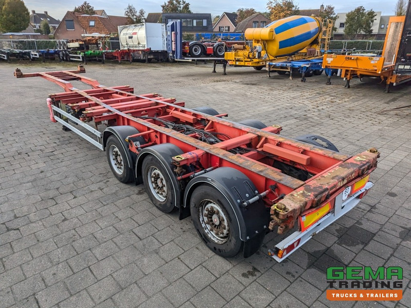 Tirsan Maxima CS 3-Assen SAF ADR FL-AT - Disc Brakes - All Connections - Back Slider (O1979) - Konteinerveduk/ Tõstukiga poolhaagis: pilt 3 Tirsan Maxima CS 3-Assen SAF ADR FL-AT - Disc Brakes - All Connections - Back Slider (O1979) - Konteinerveduk/ Tõstukiga poolhaagis: pilt 3