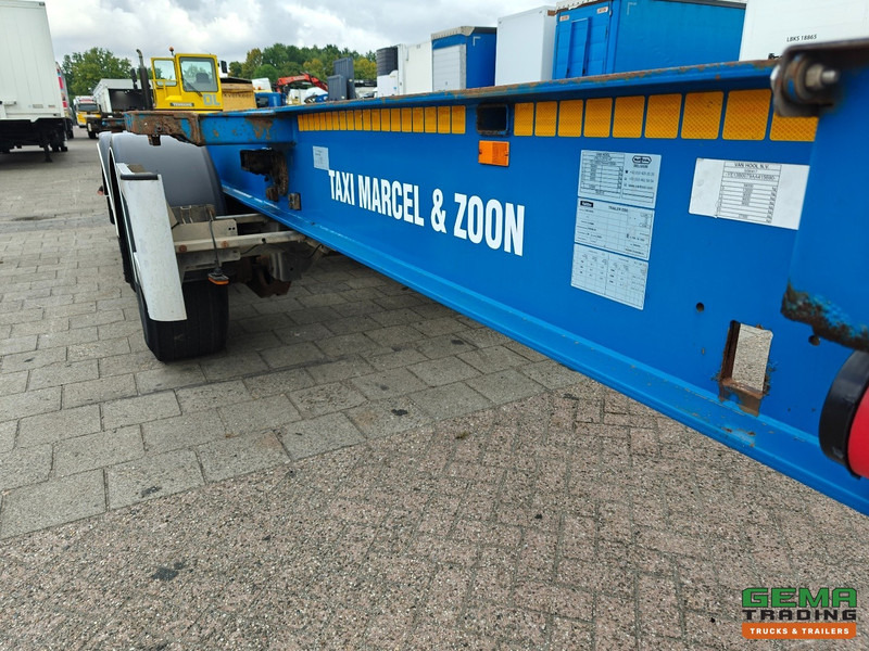 Konteinerveduk/ Tõstukiga poolhaagis Van Hool 3B0079 3-Assen SAF - Schijfremmen - Alle aansluitingen / Universeel chassis - 10 Stuks op Voorraad: pilt 12
