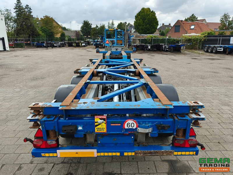 Konteinerveduk/ Tõstukiga poolhaagis Van Hool 3B0079 3-Assen SAF - Schijfremmen - Alle aansluitingen / Universeel chassis - 10 Stuks op Voorraad: pilt 9