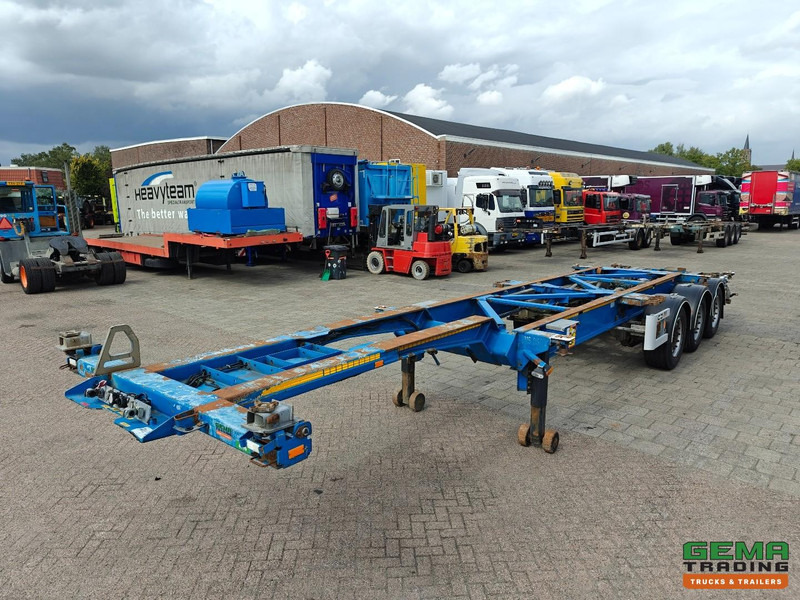 Van Hool 3B0079 3-Assen SAF - Schijfremmen - Alle aansluitingen / Universeel chassis - Konteinerveduk/ Tõstukiga poolhaagis: pilt 2 Van Hool 3B0079 3-Assen SAF - Schijfremmen - Alle aansluitingen / Universeel chassis - Konteinerveduk/ Tõstukiga poolhaagis: pilt 2