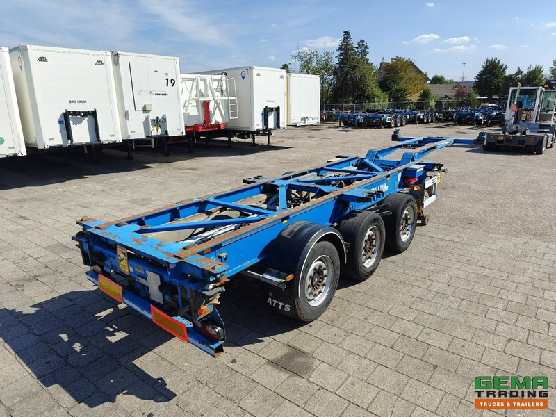 Van Hool 3B0079 3-Assen SAF - Schijfremmen - Alle aansluitingen / Universeel chassis - Konteinerveduk/ Tõstukiga poolhaagis: pilt 1 Van Hool 3B0079 3-Assen SAF - Schijfremmen - Alle aansluitingen / Universeel chassis - Konteinerveduk/ Tõstukiga poolhaagis: pilt 1