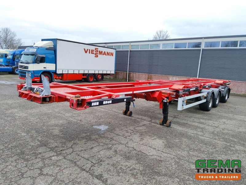 Van Hool A3C002 StuurasAs - 2x 20FT Frames - All Connections (O826) - Konteinerveduk/ Tõstukiga poolhaagis: pilt 3 Van Hool A3C002 StuurasAs - 2x 20FT Frames - All Connections (O826) - Konteinerveduk/ Tõstukiga poolhaagis: pilt 3