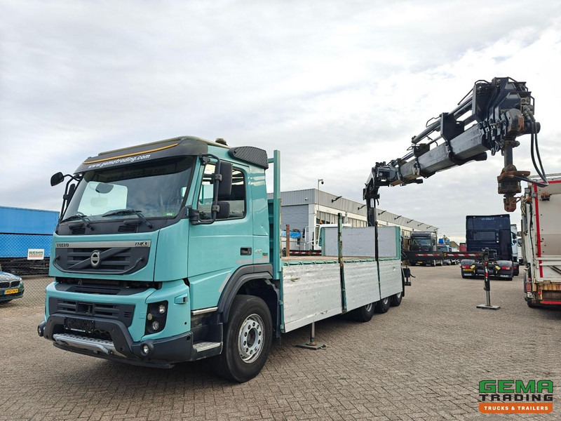 Volvo FMX 410 8x4/4 Dagcab Euro5 - Open Laadbak 6.8m + Hiab 244 E-6 Hipro - 258.000km - Naafreductie - 05/2026 APK - Madelveok/ Platvormveok, Kraanaga veoauto: pilt 4 Volvo FMX 410 8x4/4 Dagcab Euro5 - Open Laadbak 6.8m + Hiab 244 E-6 Hipro - 258.000km - Naafreductie - 05/2026 APK - Madelveok/ Platvormveok, Kraanaga veoauto: pilt 4