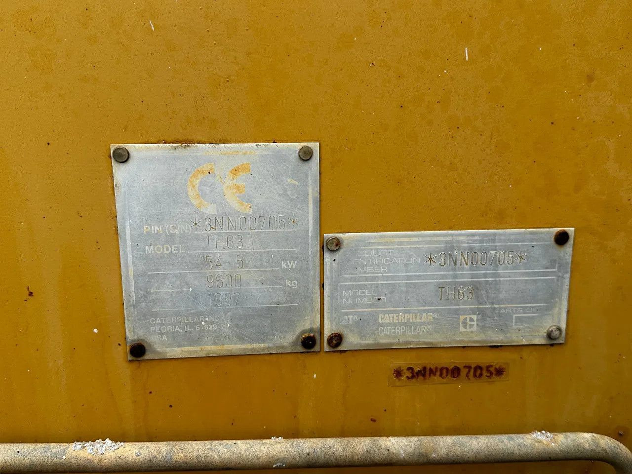 CAT Caterpillar TH63 4X4X4 Telehandler - Teleskooplaadur: pilt 5 CAT Caterpillar TH63 4X4X4 Telehandler - Teleskooplaadur: pilt 5