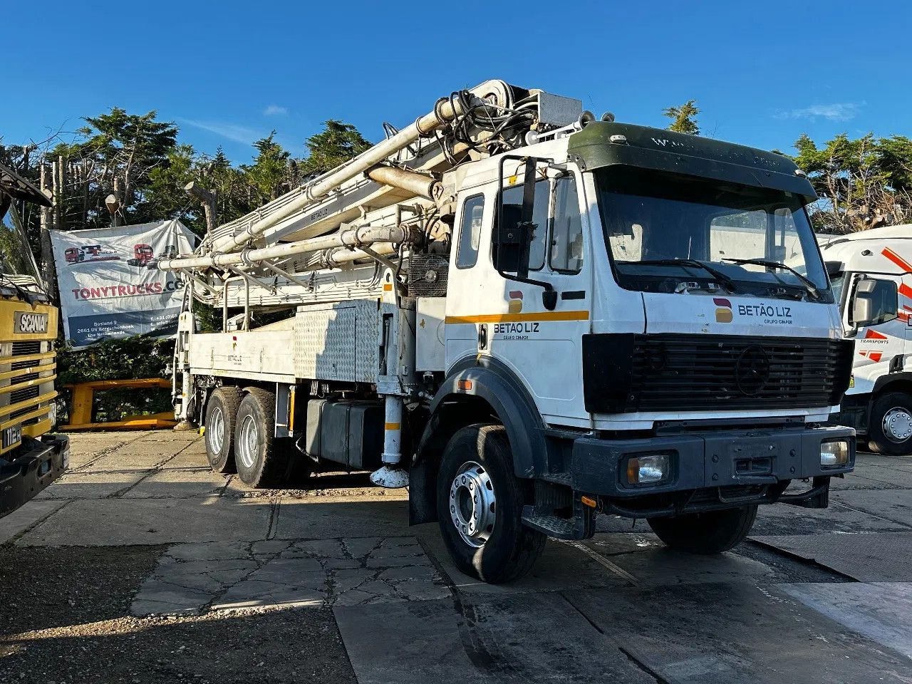 Mercedes-Benz SK 2631 6X4 LSB 36M BETONPOMP 370 BAR Mercedes-Benz SK 2631 6X4 LSB 36M BETONPOMP 370 BAR - Pumi: pilt 1 Mercedes-Benz SK 2631 6X4 LSB 36M BETONPOMP 370 BAR Mercedes-Benz SK 2631 6X4 LSB 36M BETONPOMP 370 BAR - Pumi: pilt 1