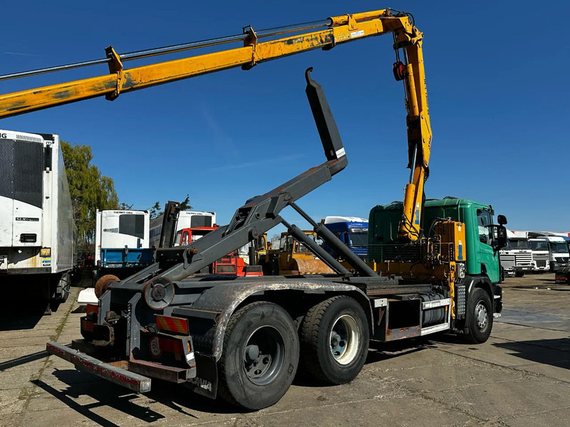 Scania P114-380 6X2 Ampirol + Heila 13000 5T Crane Manual Gear - Konteinerveduk/ Tõstukiga veoauto: pilt 5 Scania P114-380 6X2 Ampirol + Heila 13000 5T Crane Manual Gear - Konteinerveduk/ Tõstukiga veoauto: pilt 5