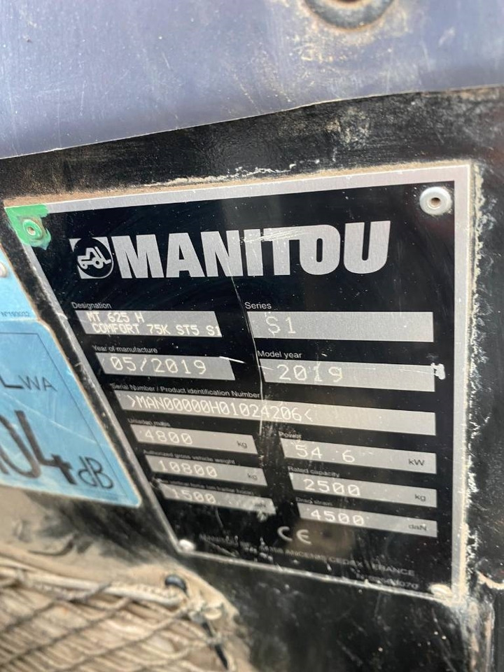 Teleskooplaadur Manitou MT 625 H: pilt 27