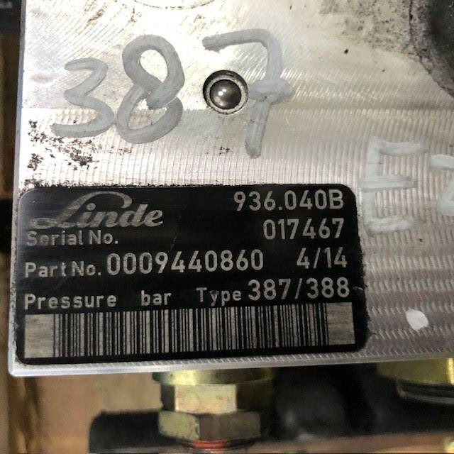 Brake valve for Linde - Hüdrauliline klapp - Materjali käitlemise seade: pilt 3 Brake valve for Linde - Hüdrauliline klapp - Materjali käitlemise seade: pilt 3