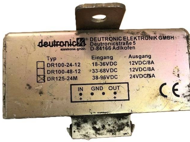 Converter for Jungheinrich - Elektrisüsteem - Materjali käitlemise seade: pilt 3 Converter for Jungheinrich - Elektrisüsteem - Materjali käitlemise seade: pilt 3