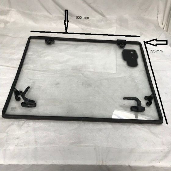 Front window for Komatsu series 4024 - Aken ja varuosad - Materjali käitlemise seade: pilt 1 Front window for Komatsu series 4024 - Aken ja varuosad - Materjali käitlemise seade: pilt 1