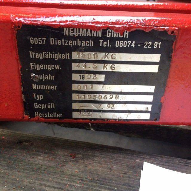 Neumann Battery lifting beam - Lisaseade: pilt 2 Neumann Battery lifting beam - Lisaseade: pilt 2