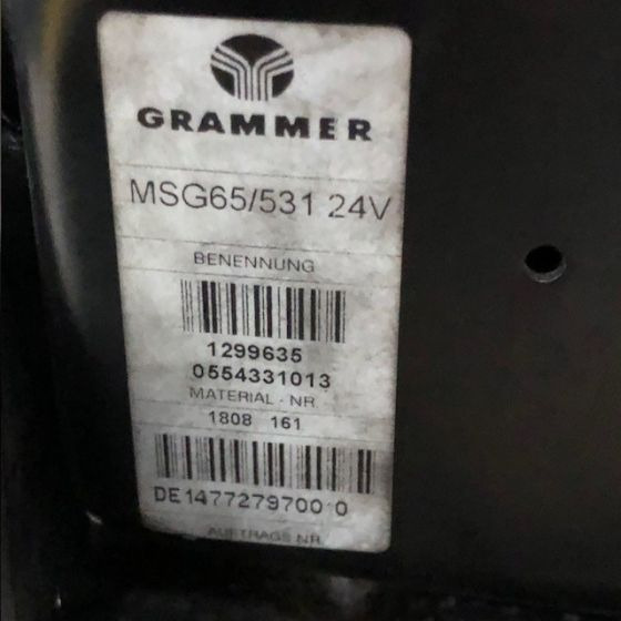 MSG 65/531 Grammer seat for Still - Kabiin ja interjöör - Materjali käitlemise seade: pilt 3 MSG 65/531 Grammer seat for Still - Kabiin ja interjöör - Materjali käitlemise seade: pilt 3