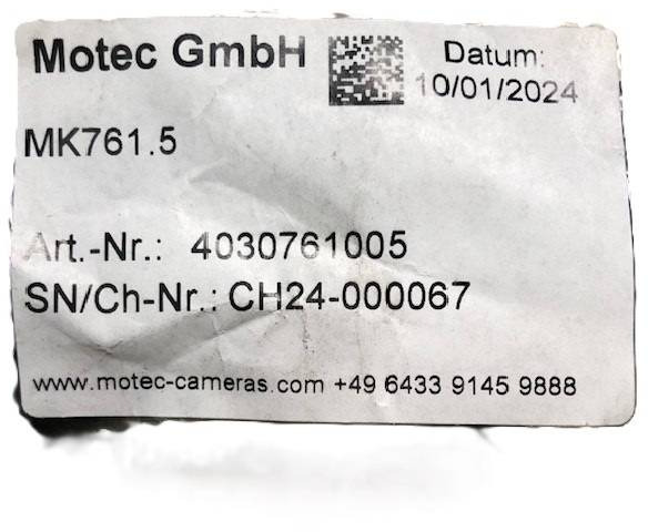 Motec MK761.5 Cable for forklift - Kaablid/ Juhtmestik - Materjali käitlemise seade: pilt 3 Motec MK761.5 Cable for forklift - Kaablid/ Juhtmestik - Materjali käitlemise seade: pilt 3