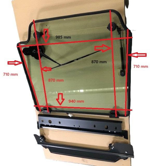 Rear Grendia complete - Aken ja varuosad - Materjali käitlemise seade: pilt 2 Rear Grendia complete - Aken ja varuosad - Materjali käitlemise seade: pilt 2