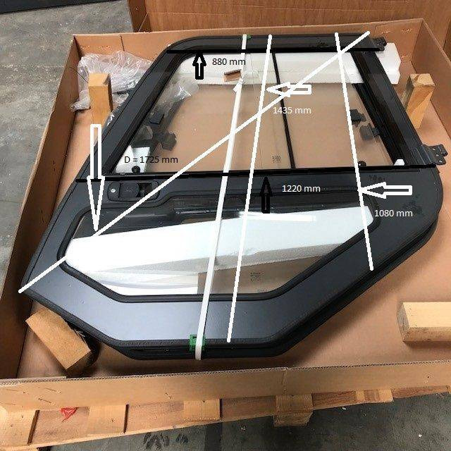 Set of right and left for Komatsu - Uks ja varuosad - Materjali käitlemise seade: pilt 3 Set of right and left for Komatsu - Uks ja varuosad - Materjali käitlemise seade: pilt 3