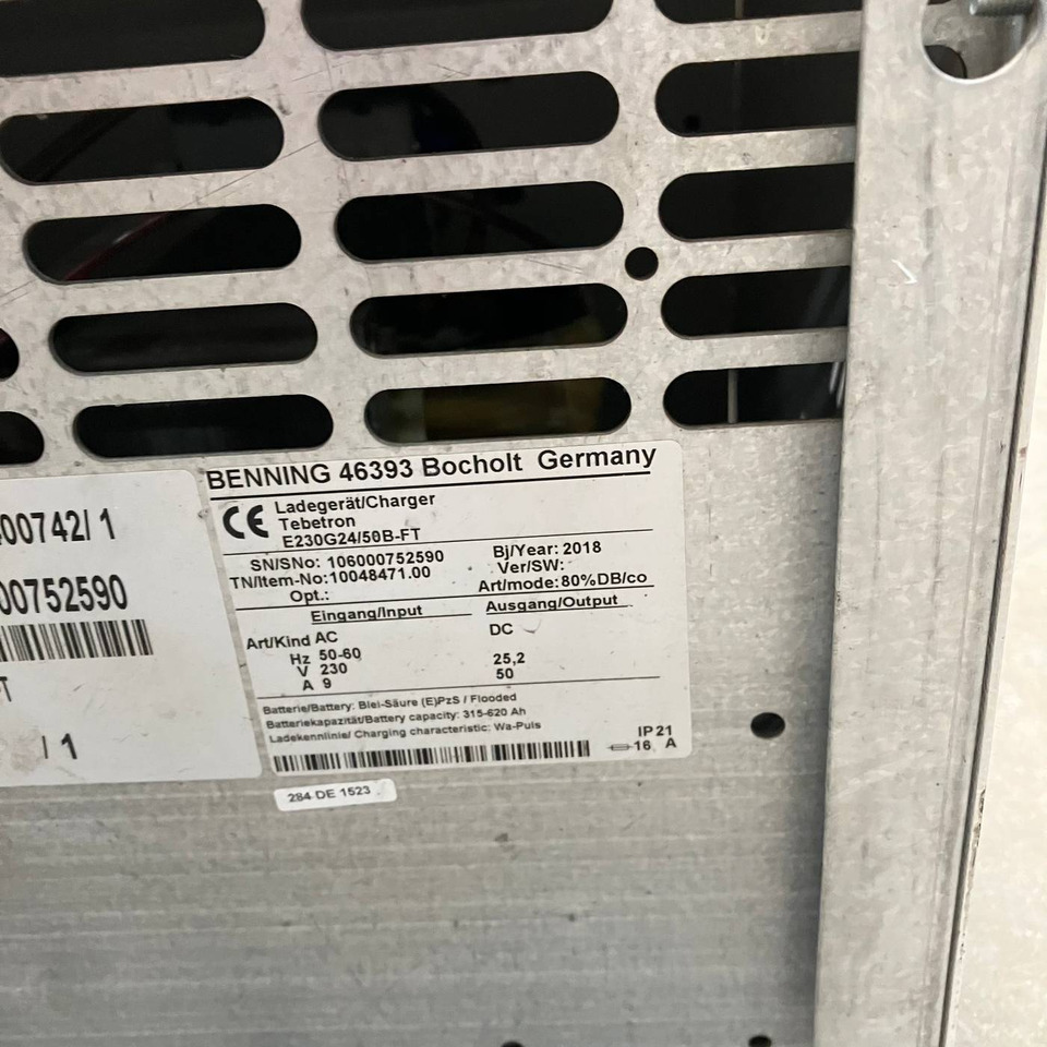 Benning 24V/50A Tebetron - Varuosa - Materjali käitlemise seade: pilt 5 Benning 24V/50A Tebetron - Varuosa - Materjali käitlemise seade: pilt 5