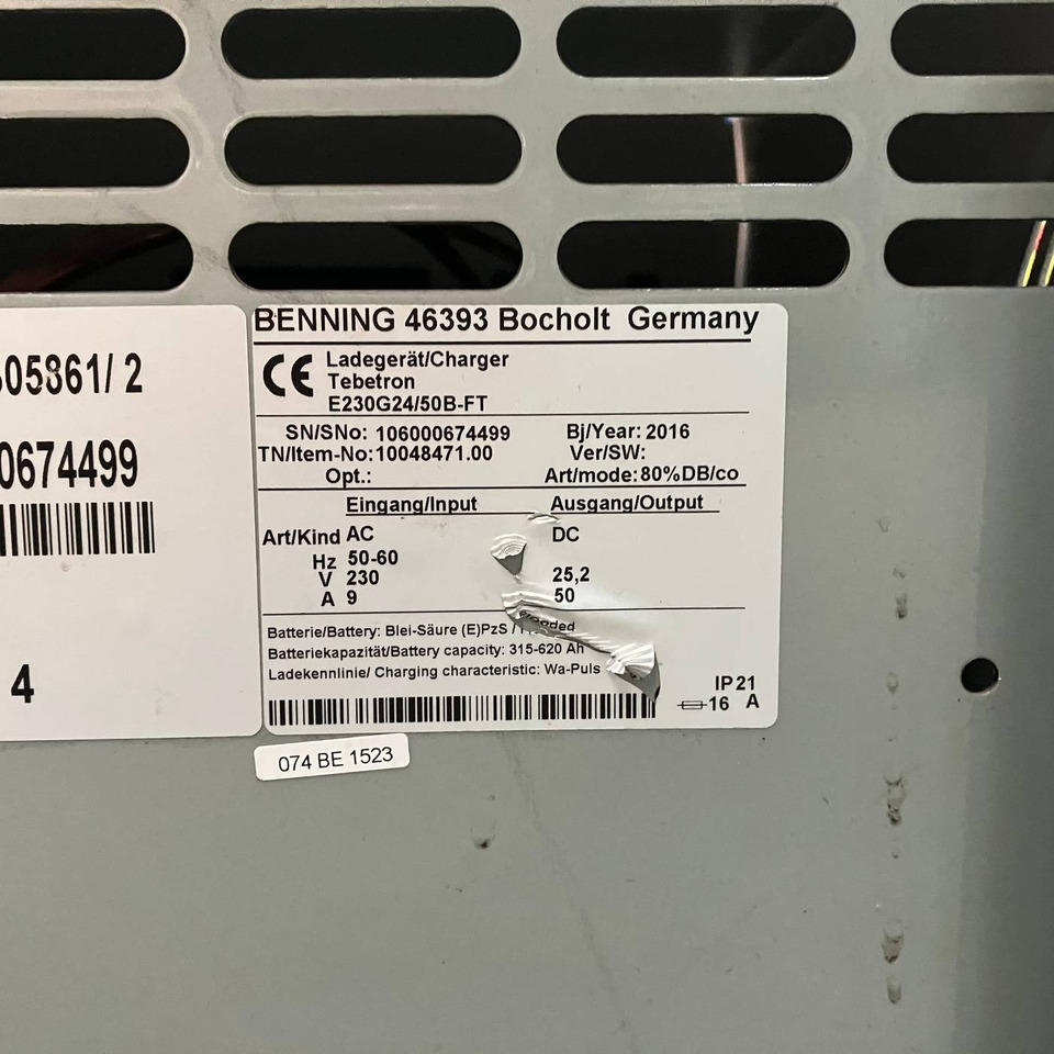 Benning E230G24/50B-FT - Varuosa - Materjali käitlemise seade: pilt 5 Benning E230G24/50B-FT - Varuosa - Materjali käitlemise seade: pilt 5