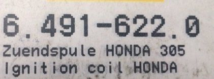 Kärcher Ignition coil Honda 30500-ZE2-023 - Varuosa - Puhastusmasin: pilt 3 Kärcher Ignition coil Honda 30500-ZE2-023 - Varuosa - Puhastusmasin: pilt 3
